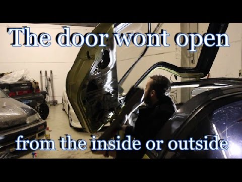 Bmw X5 Drivers Door Wont Open From Inside Or Outside